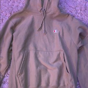Tan Champion Hoodie